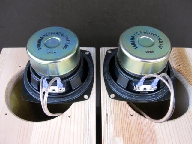 YAMAHA フルレンジスピーカー　自作　ペア