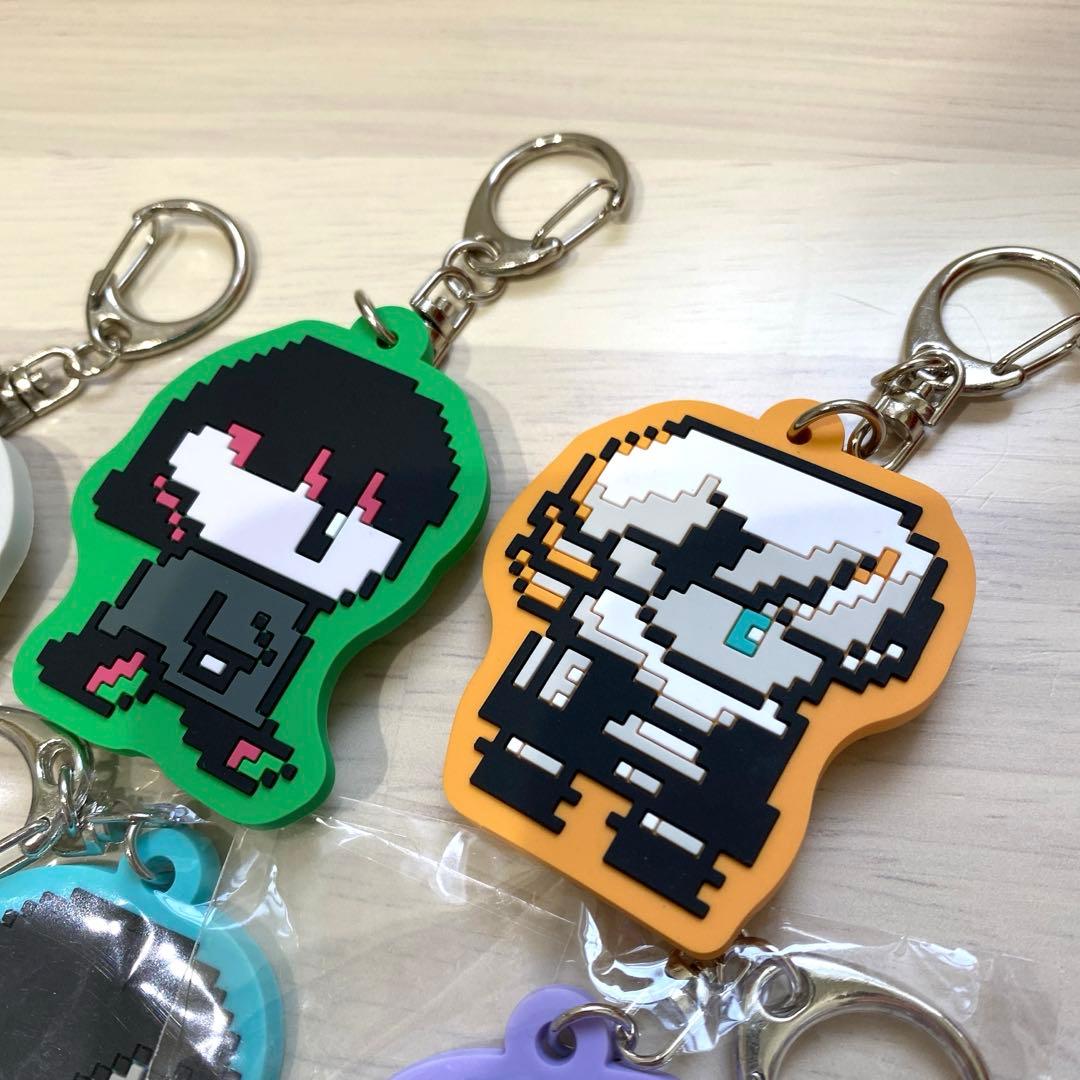 ポ*ツ様 ずとまよ　ラバーキーホルダー　ガチャ 11個セット　にら