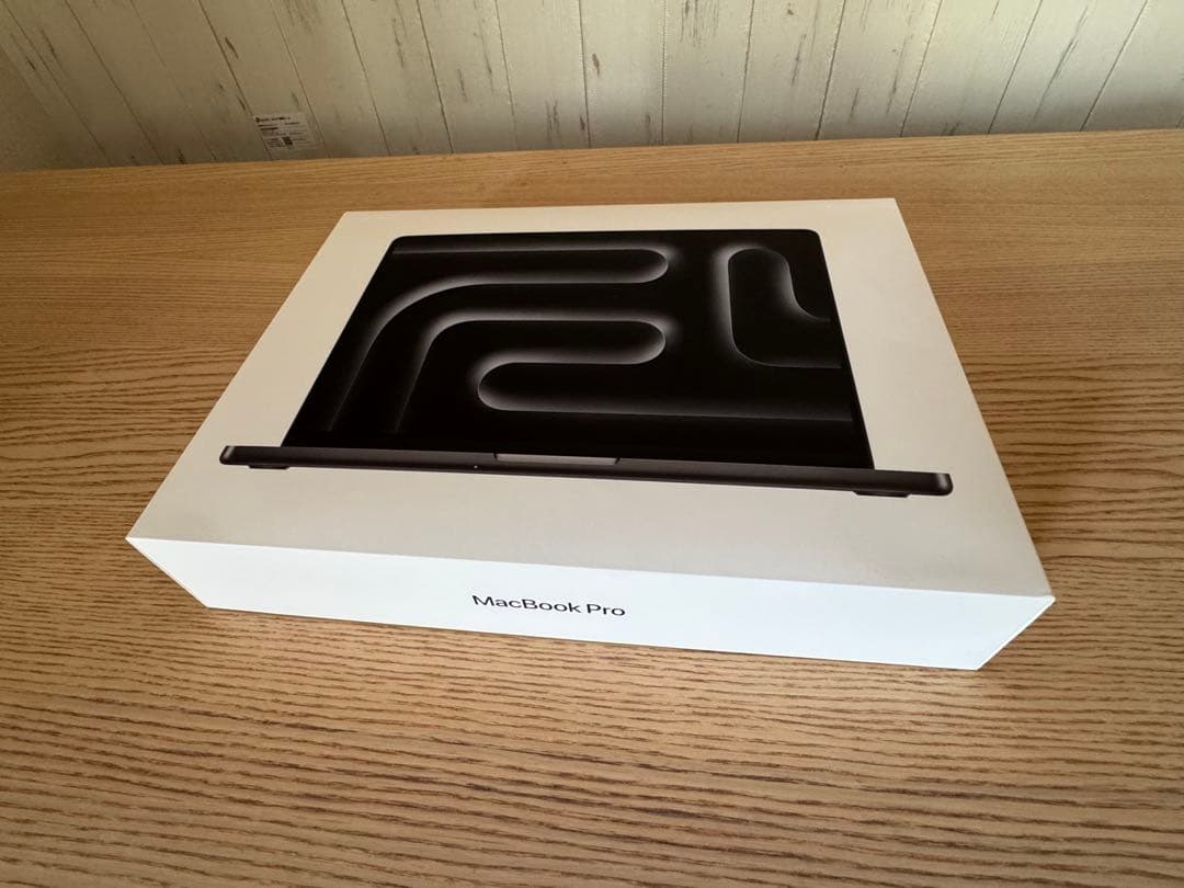 MacBook Pro14インチM4Pro 24GB SSD1TBブラック！！