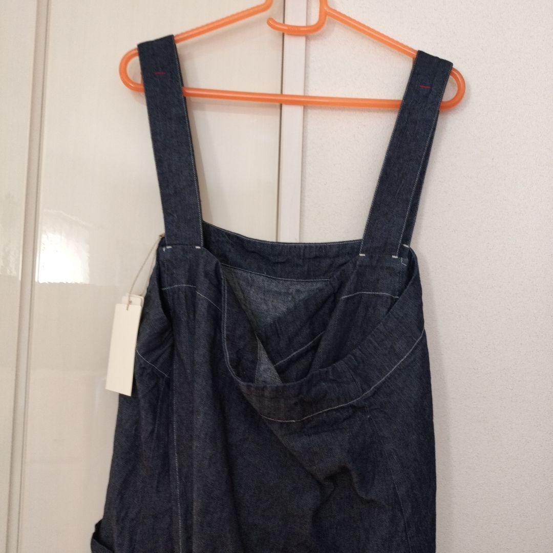 新品 ネストローブ マキさん×nest　Robe 時短エプロンドレス デニム