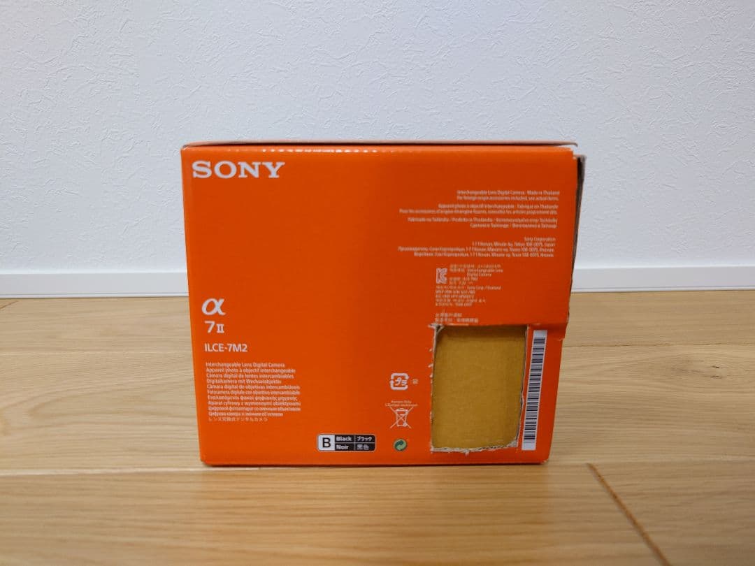 【値下げ中】SONY α7II カメラ本体 純正バッテリー、充電器、ケース付