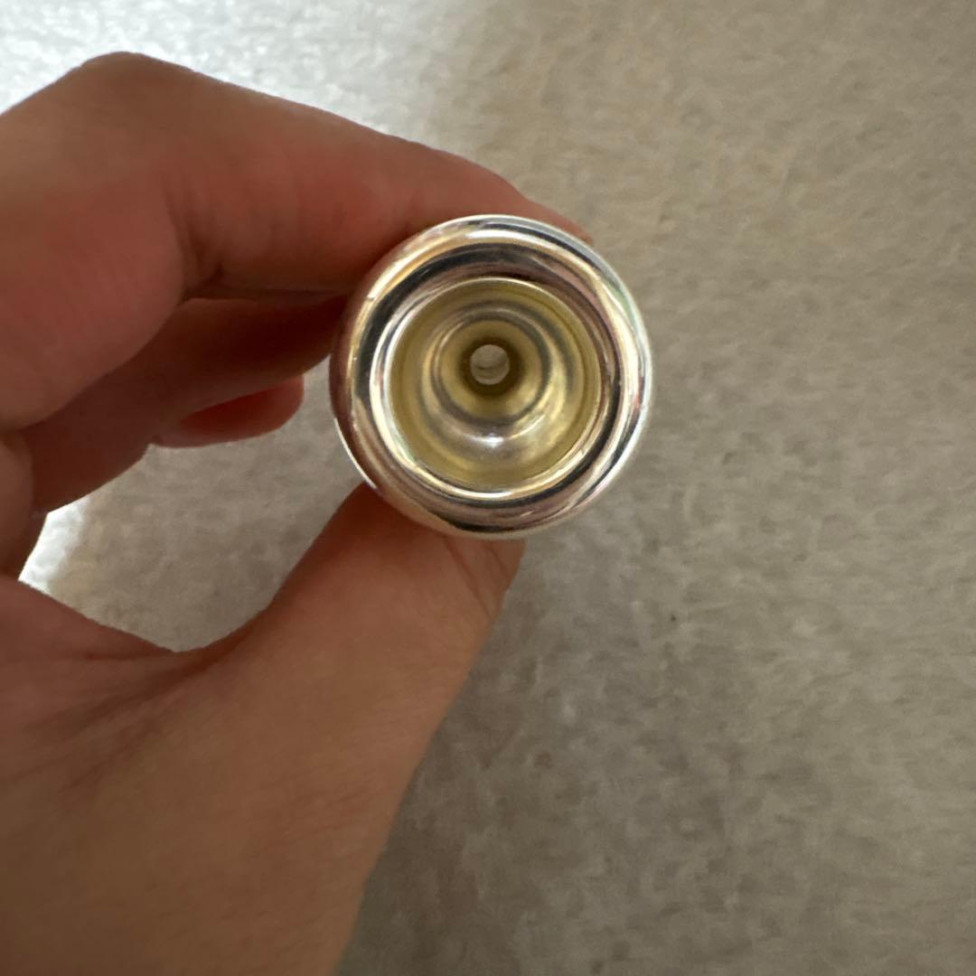 銀製 トランペットマウスピース