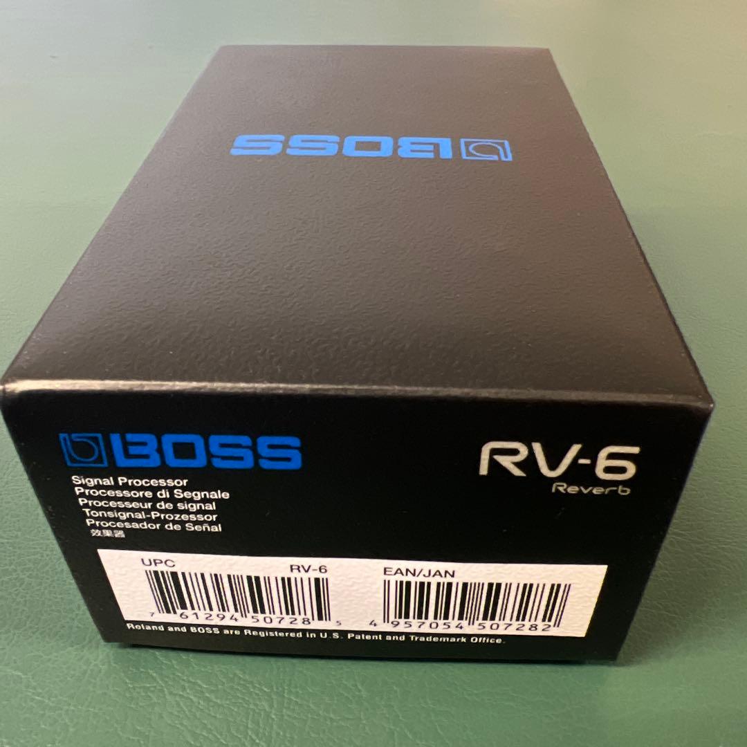 BOSS RV-6 Reverb 美品、元箱・保証書付き
