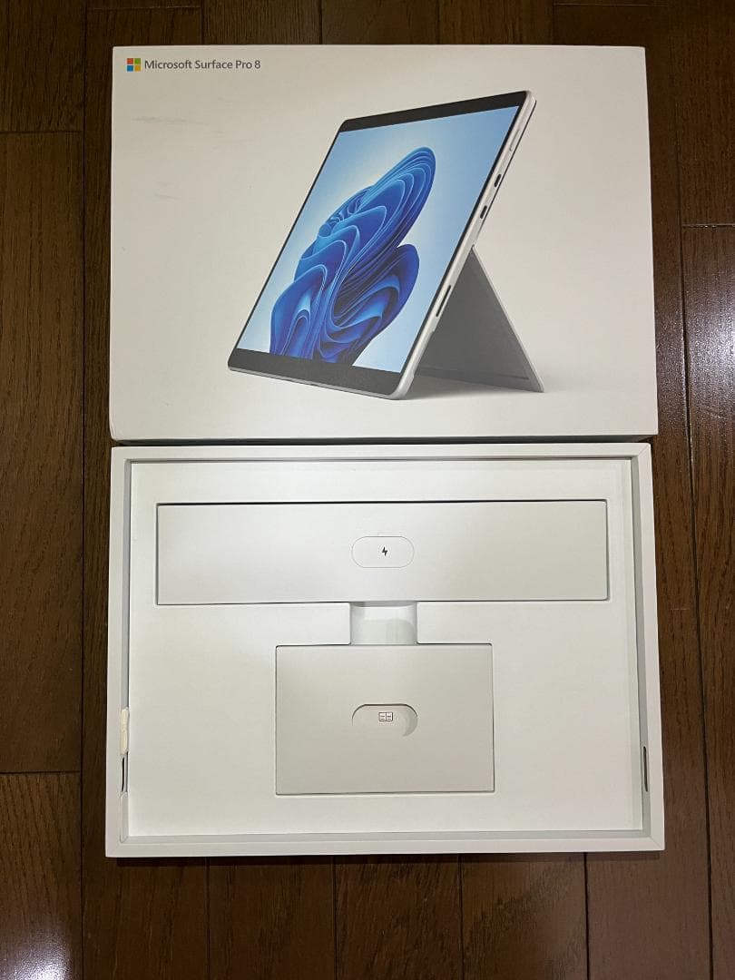 Surface Pro 8 8gb 128gb ペン2本付 付属品未使用 米国