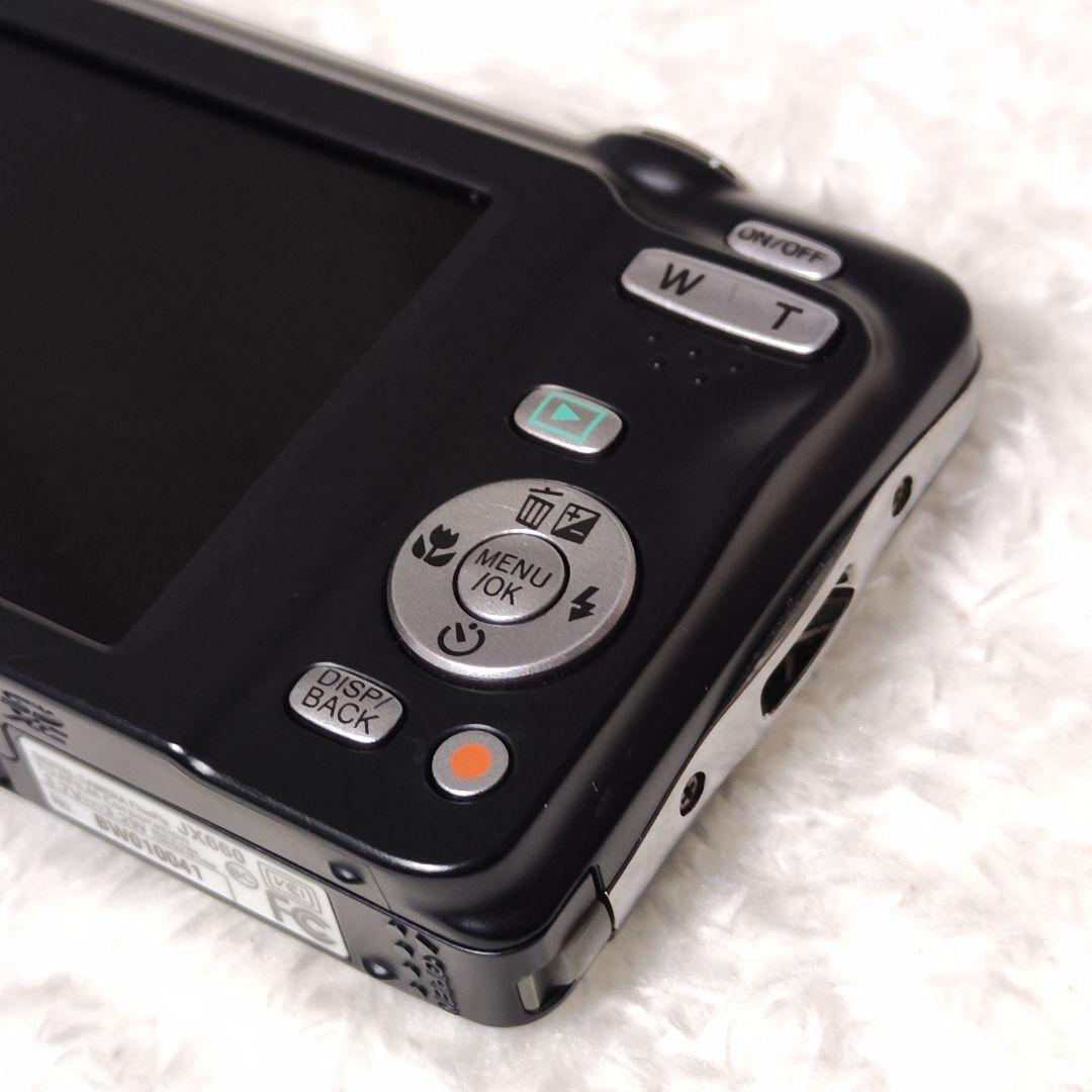 FUJIFILM FinePix JX660 ブラック 新品バッテリー デジカメ