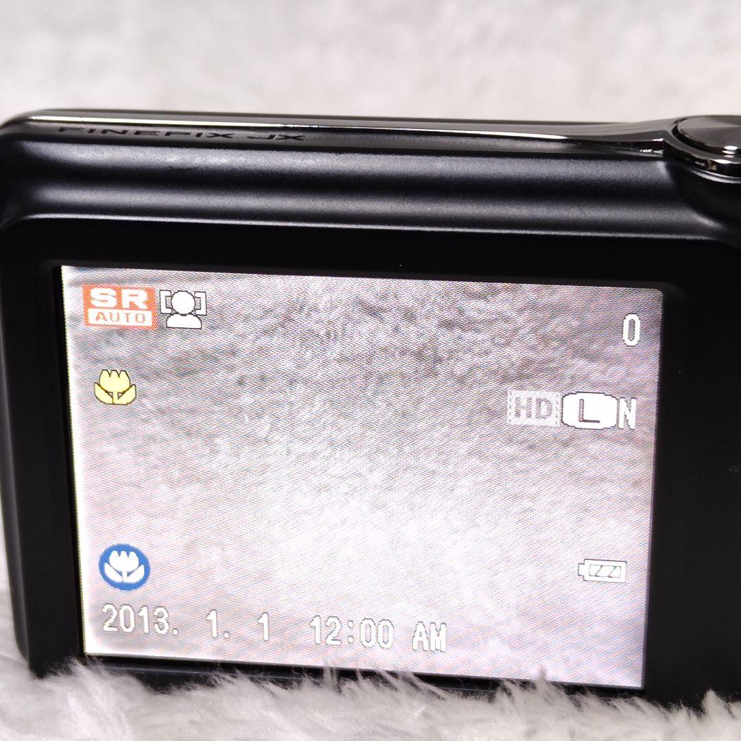 FUJIFILM FinePix JX660 ブラック 新品バッテリー デジカメ