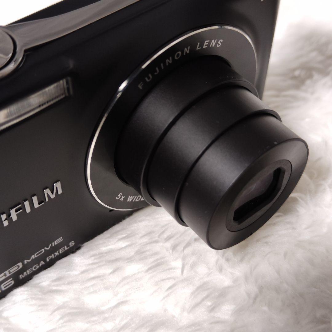 FUJIFILM FinePix JX660 ブラック 新品バッテリー デジカメ