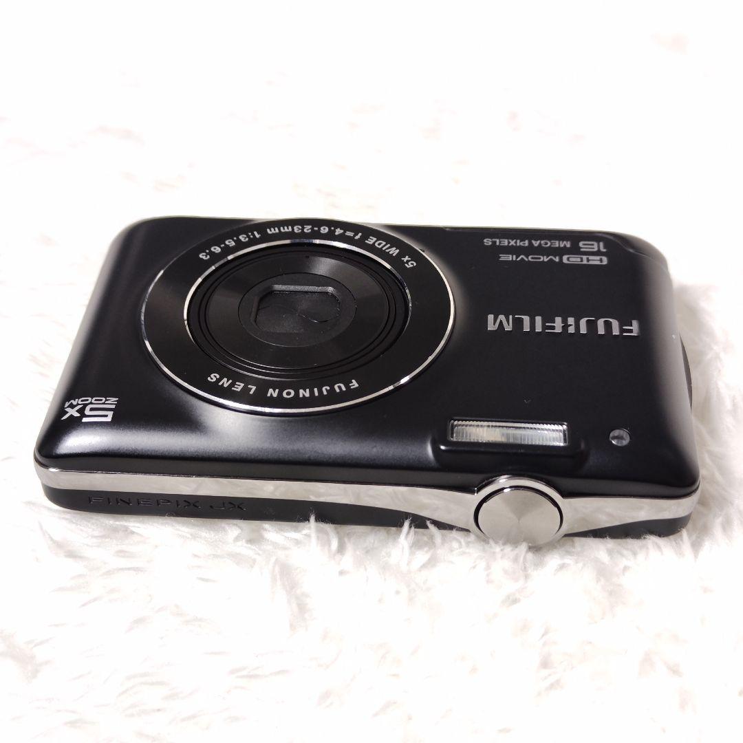 FUJIFILM FinePix JX660 ブラック 新品バッテリー デジカメ
