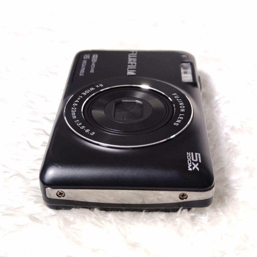 FUJIFILM FinePix JX660 ブラック 新品バッテリー デジカメ