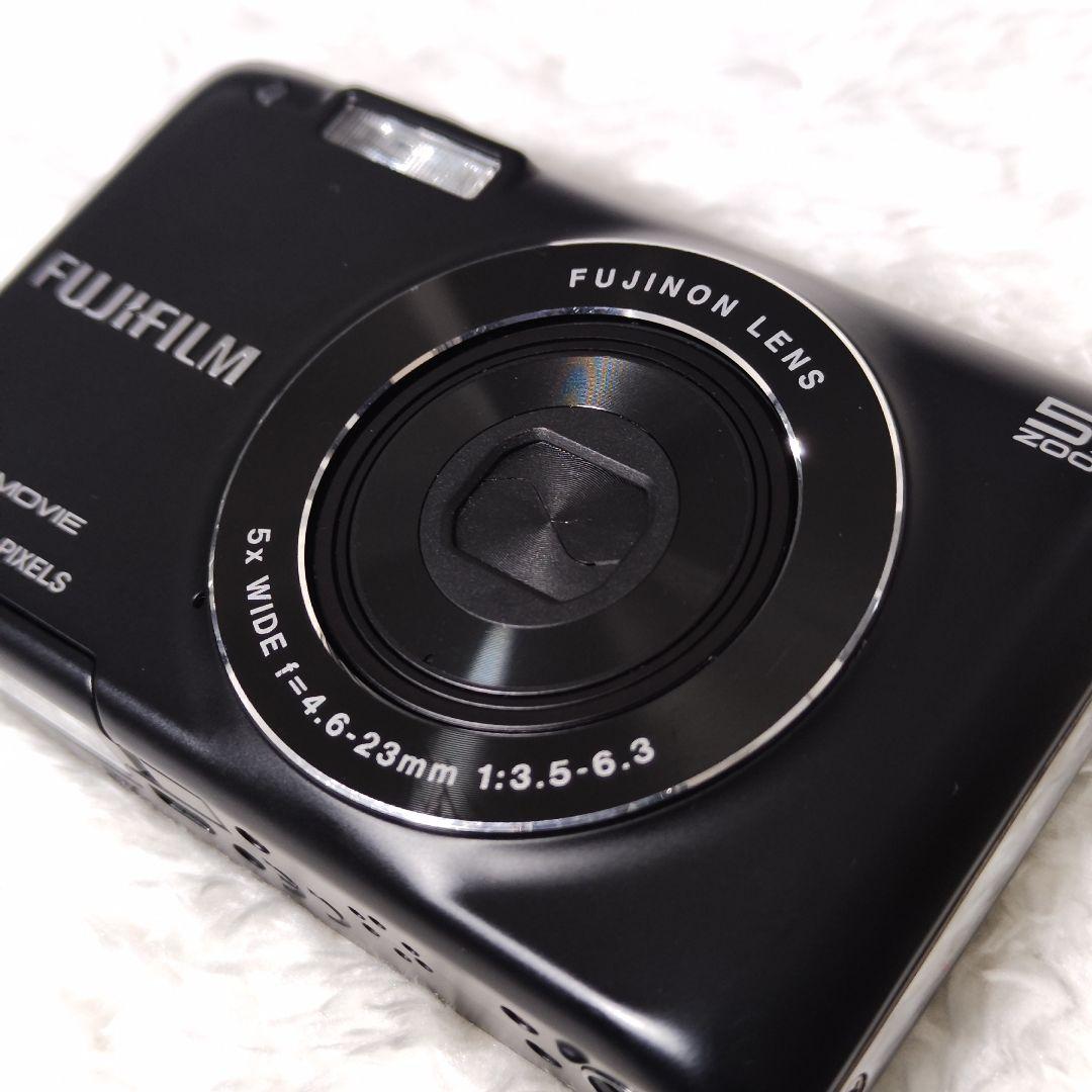 FUJIFILM FinePix JX660 ブラック 新品バッテリー デジカメ