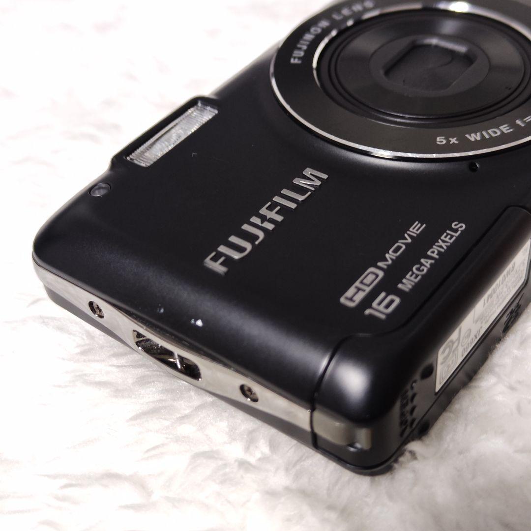 FUJIFILM FinePix JX660 ブラック 新品バッテリー デジカメ