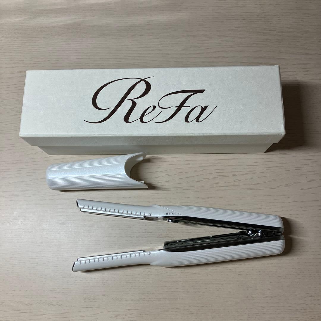 ReFa ストレートヘアアイロン コードレス　ホワイト