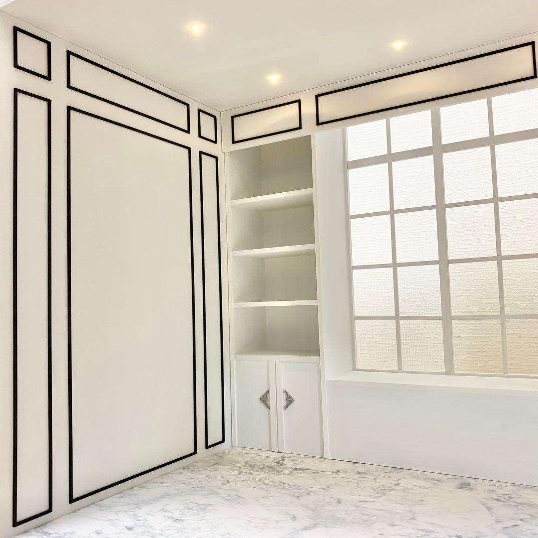 ドールハウス　モノトーンのお部屋