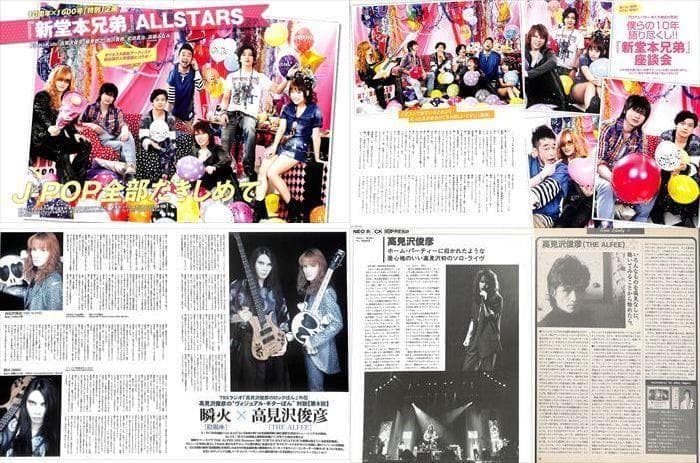 高見沢俊彦　THE ALFEE アルフィー 切り抜き 91P ★貴重80年代～