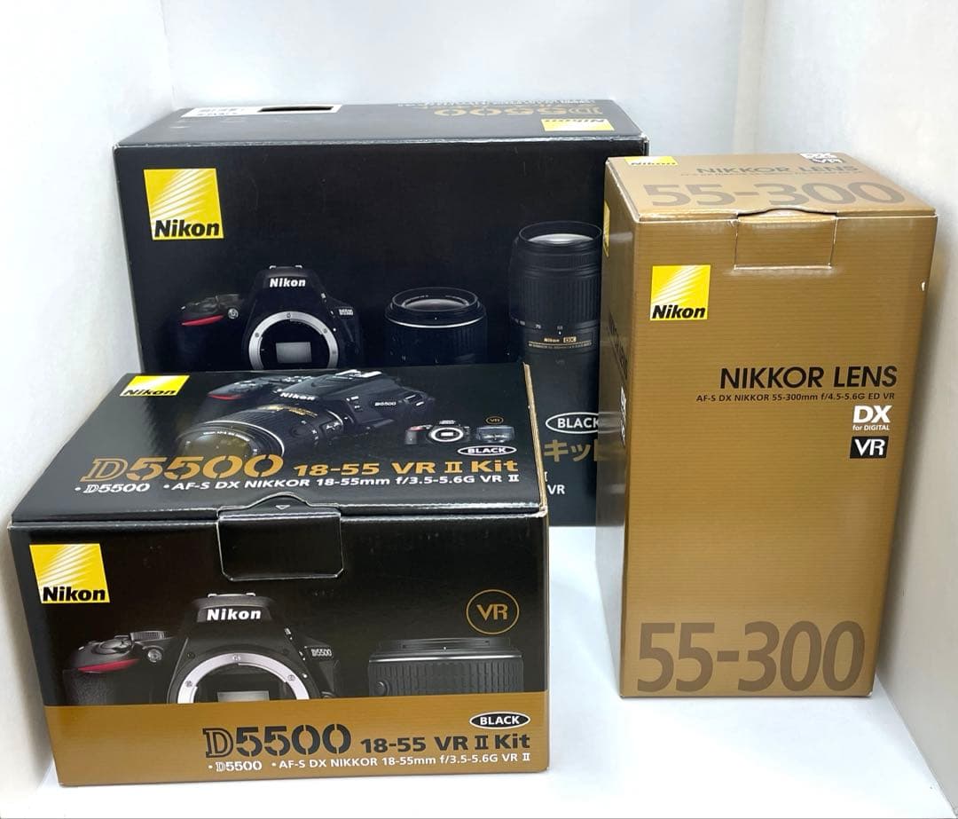 Nikon D5500 ダブルズームキット