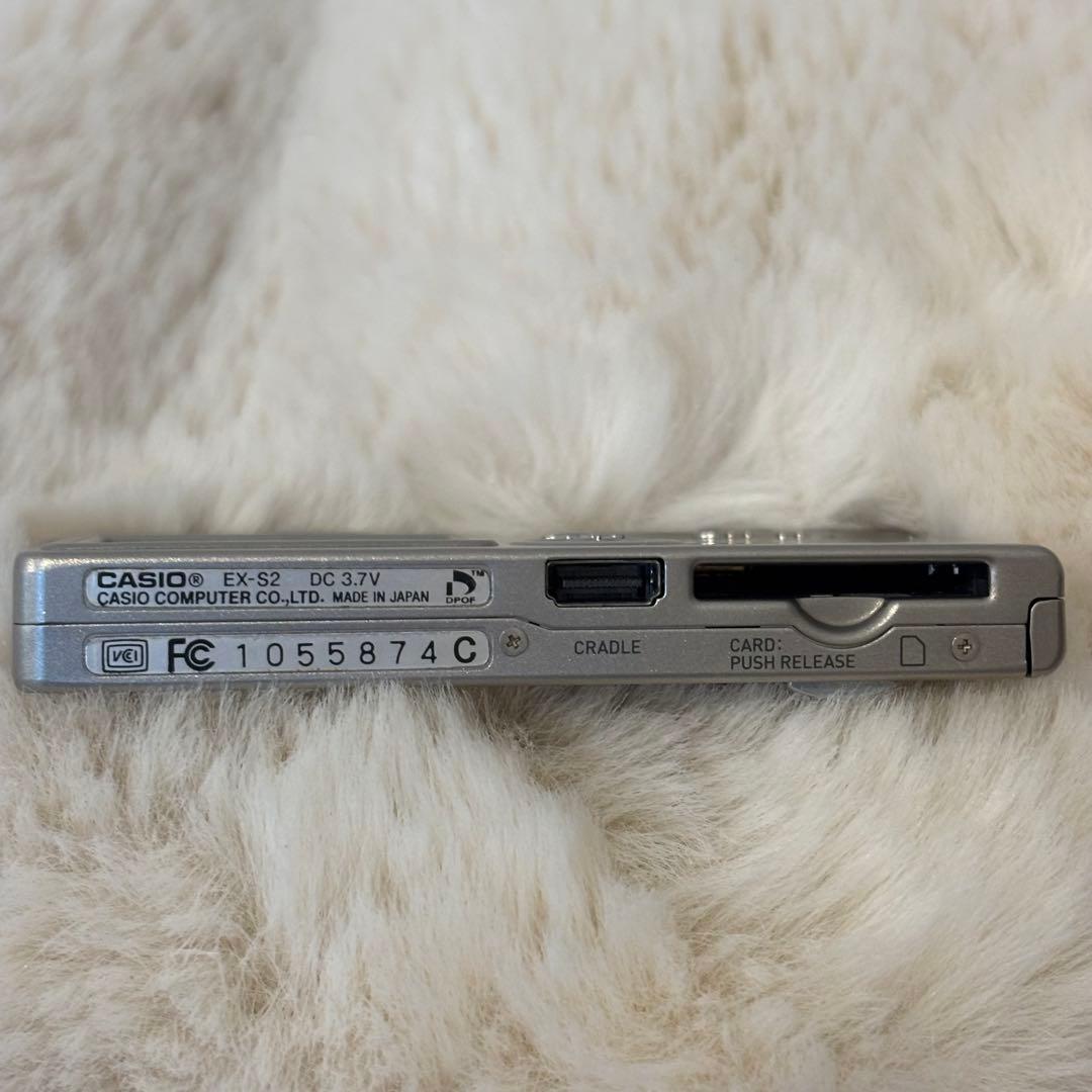 【美品】CASIO カシオ EXILIM EX-S2 レトロコンデジ