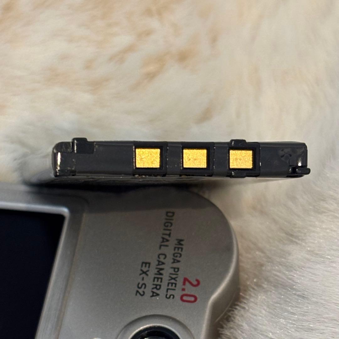 【美品】CASIO カシオ EXILIM EX-S2 レトロコンデジ