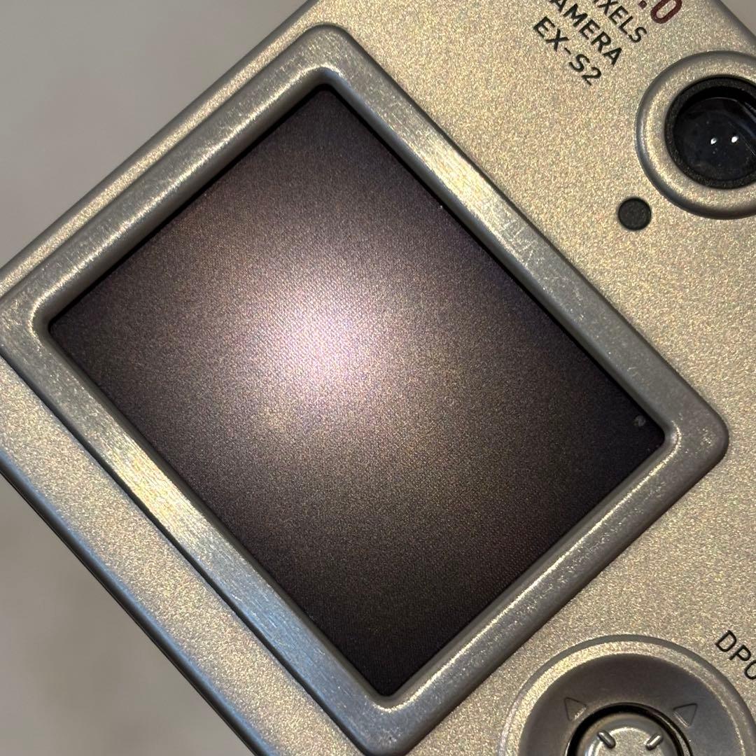 【美品】CASIO カシオ EXILIM EX-S2 レトロコンデジ