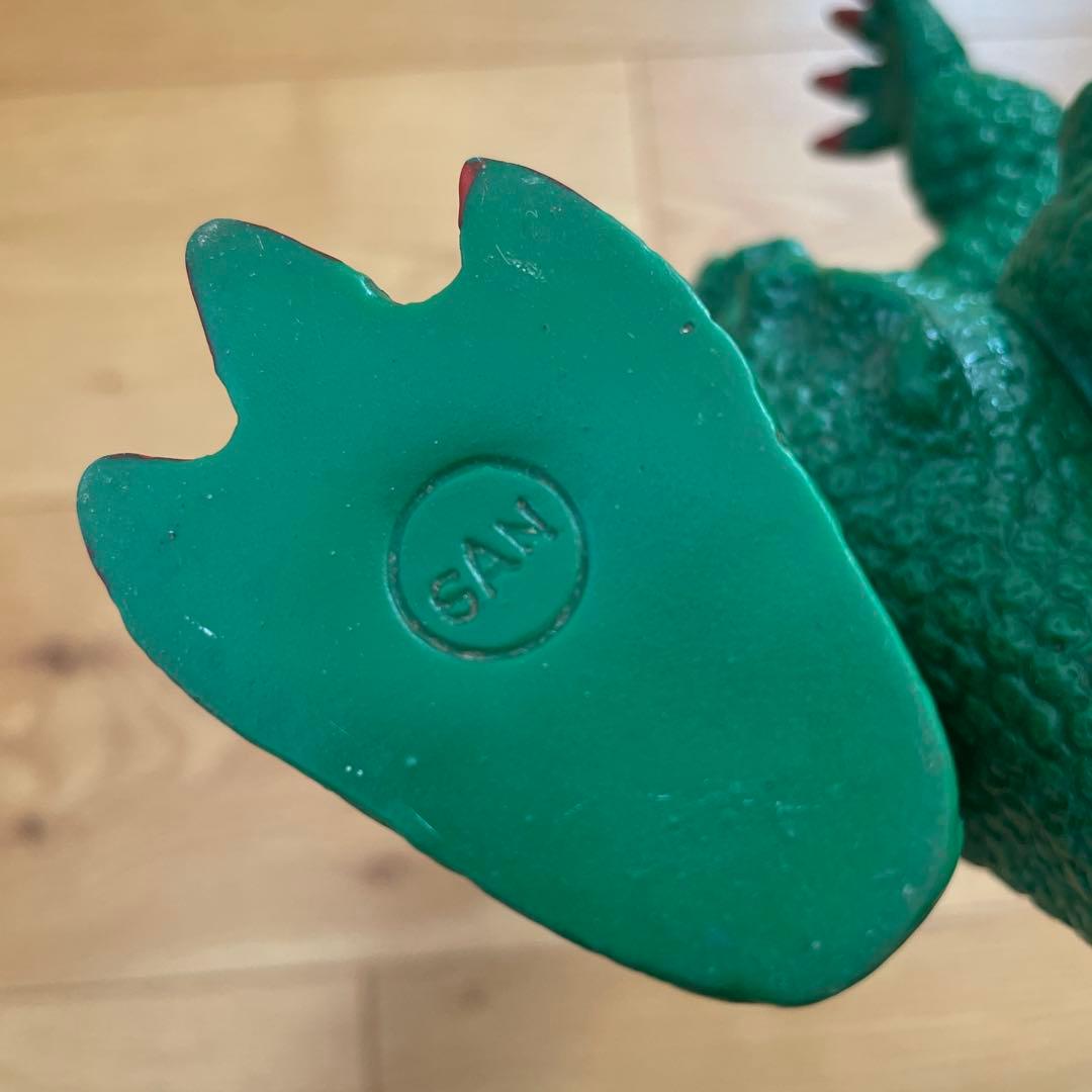 【当時物/右腕欠損】ギララ ソフビ フィギュア