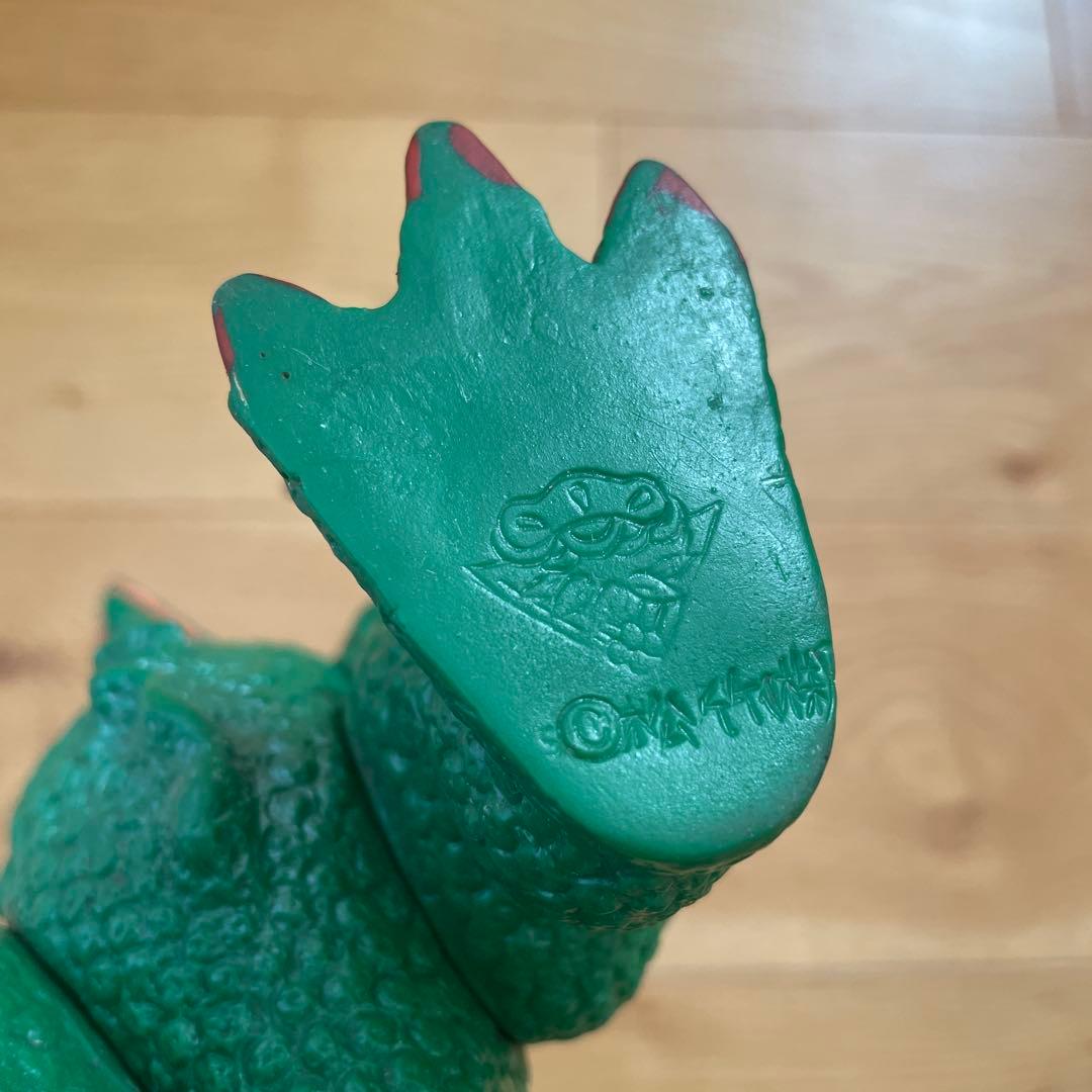 【当時物/右腕欠損】ギララ ソフビ フィギュア