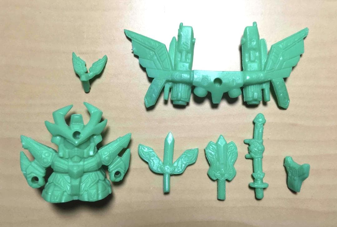 SDガンダム　ガン消し　三代目大将軍 R　フル装備