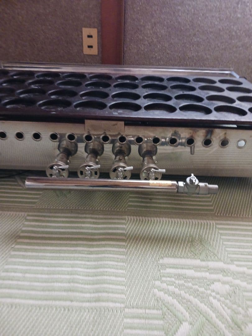 大判焼(回転焼)銅板40穴プロパンガス★イベント什器★屋台★美品