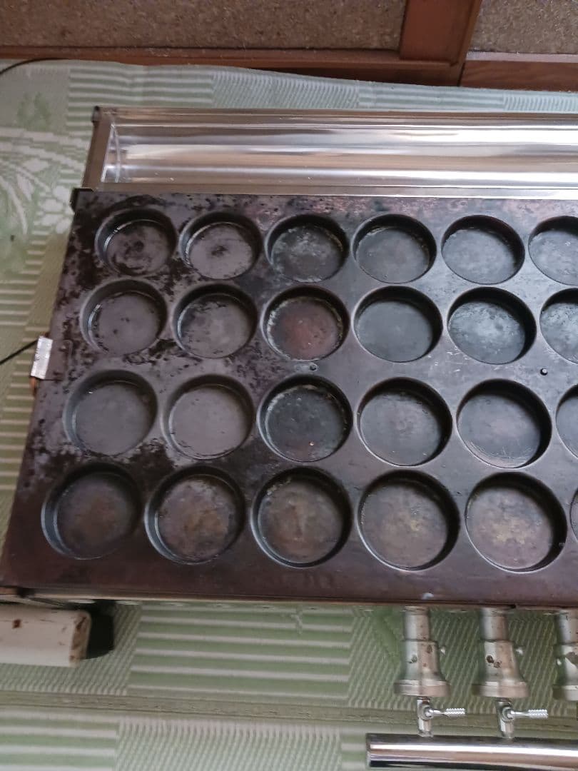 大判焼(回転焼)銅板40穴プロパンガス★イベント什器★屋台★美品