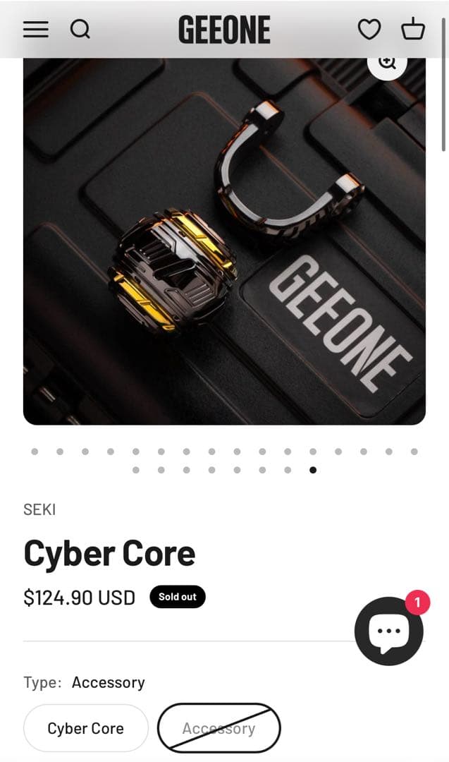 正規品SEKI Cyber Core セット EDC フィジェットトイ