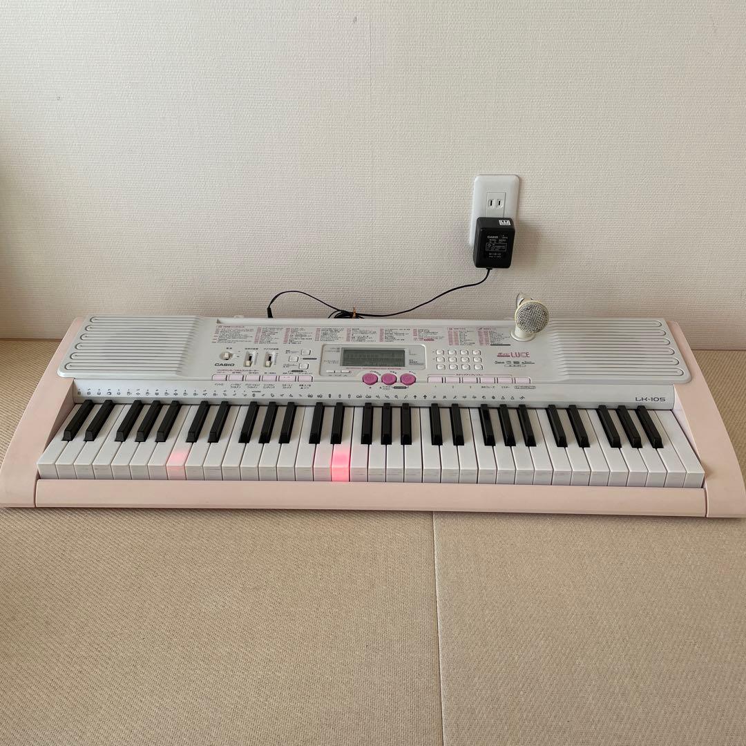 電子キーボード LK-105 光ナビゲーション