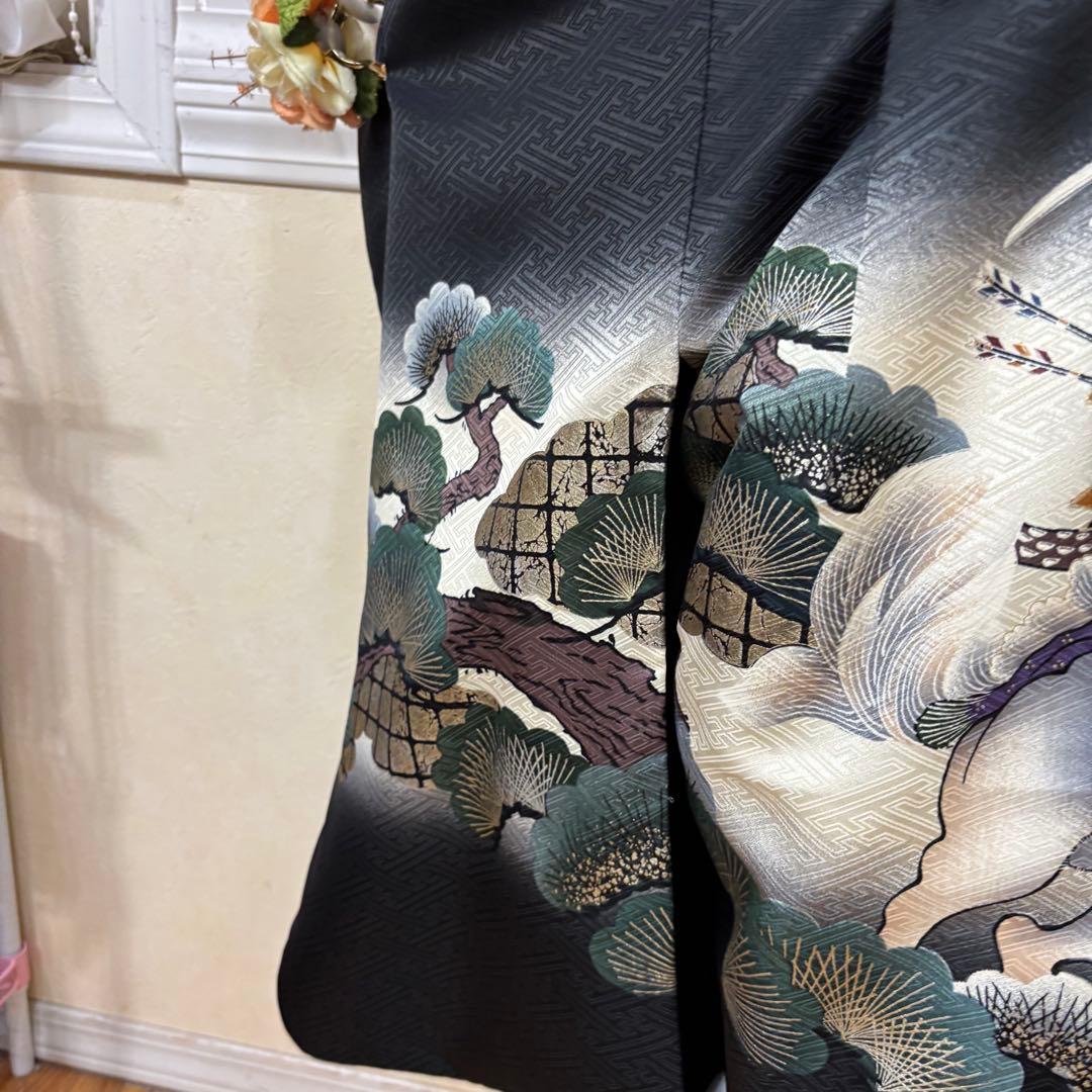 七五三五歳‼️着物 男の子 袴 完全️フルセット‼️お家から揃えるなし