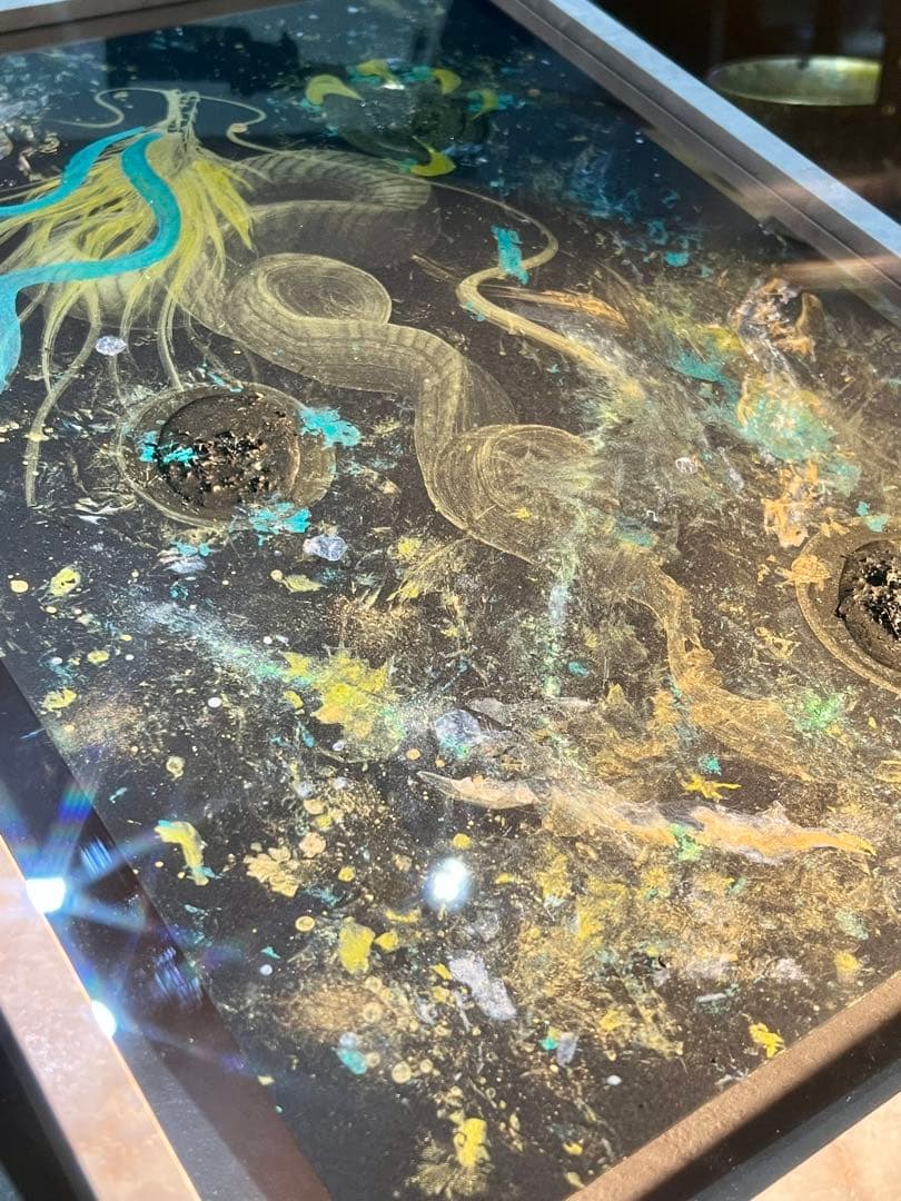 【昇龍図】　一筆龍