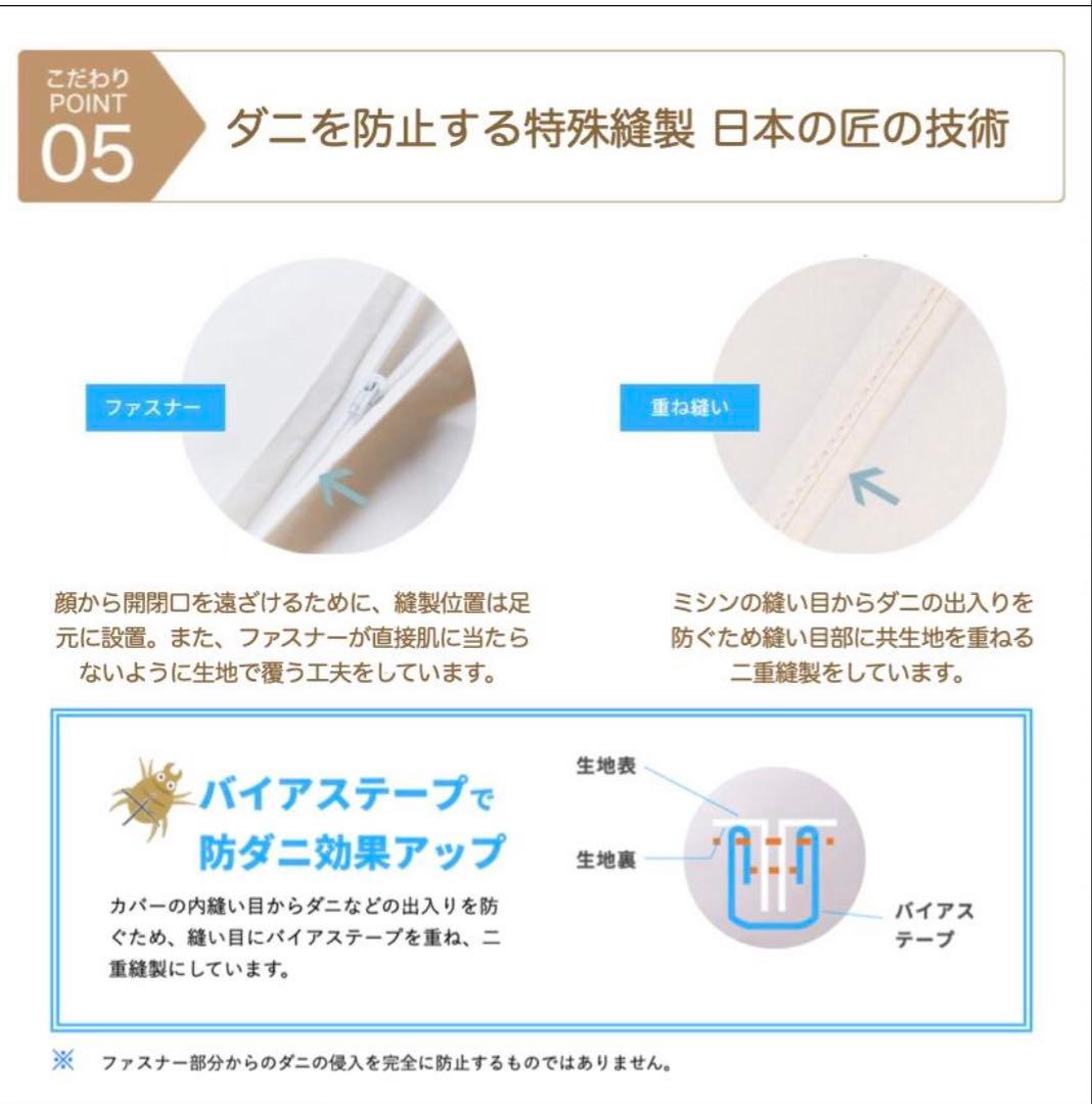TEIJIN microGuard Premium 掛け布団カバー