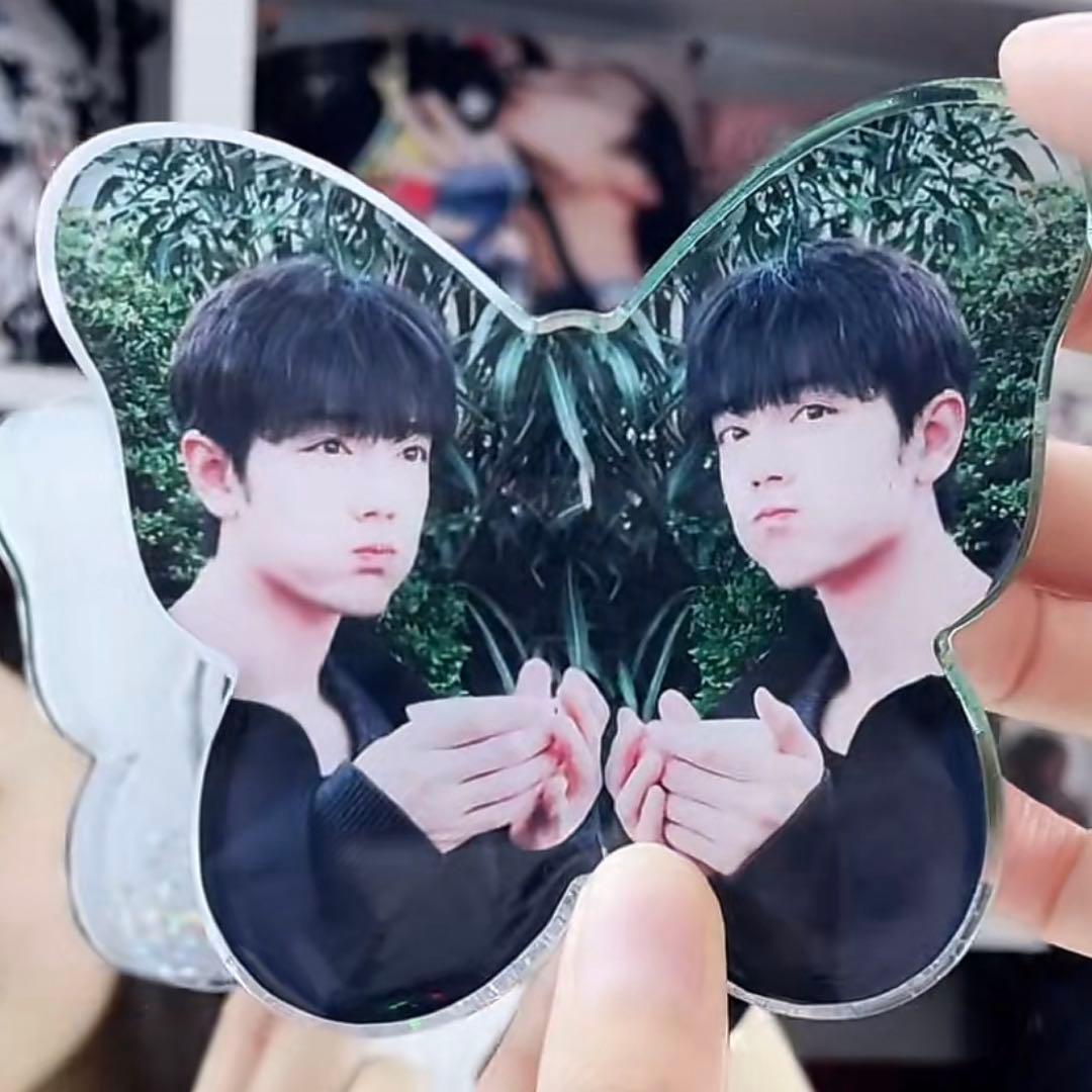 肖戦 新しいレジン　の蝶のスタンド　7点セット❣️確認用❣️0403