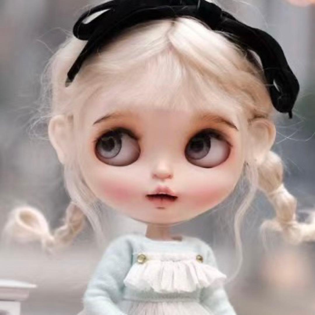 作家様カスタムブライス 人形 かわいい 優しい きれい ナチュラルメイク