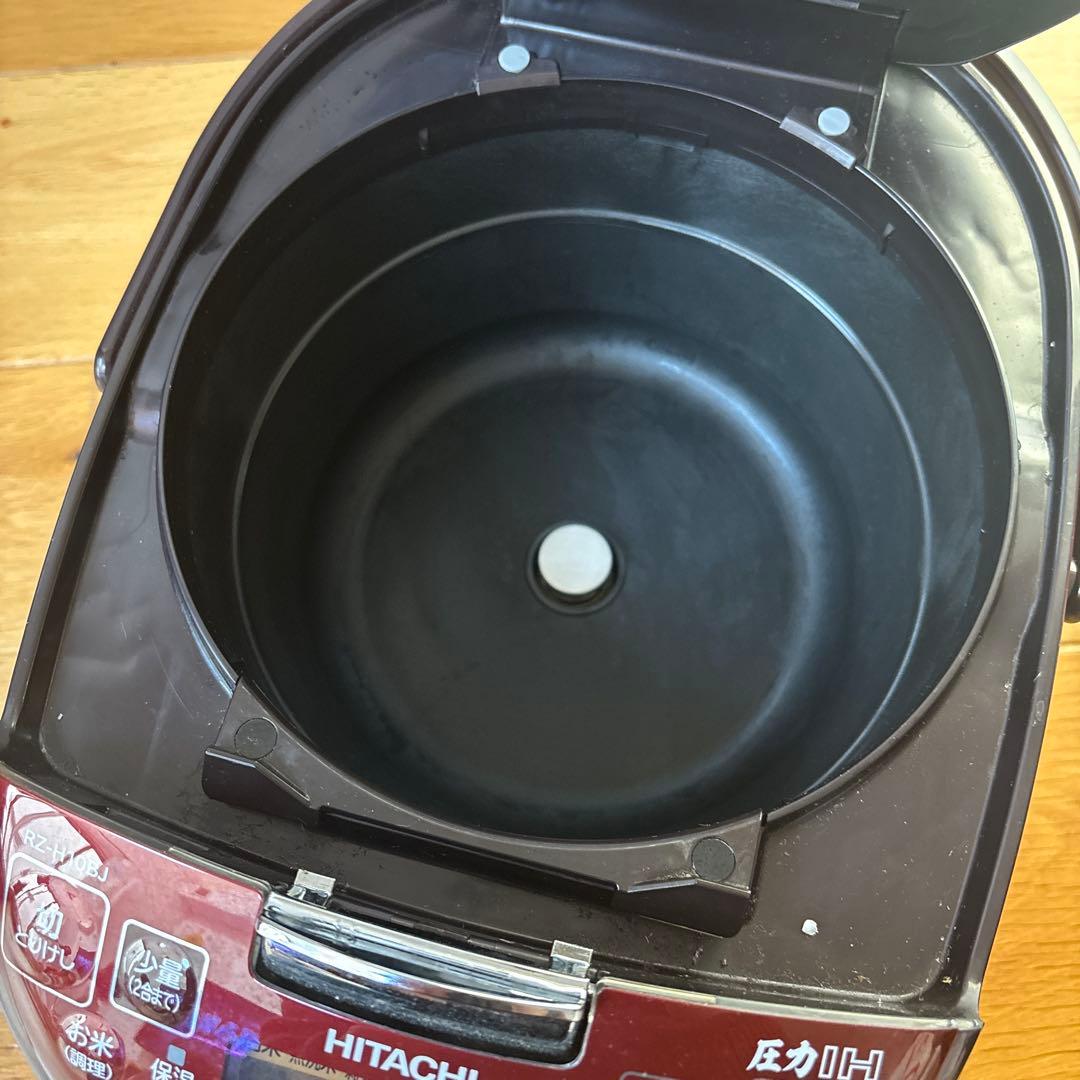 値下げ‼️【美品】HITACHI 圧力炊飯器 RZ-H10BJ 赤