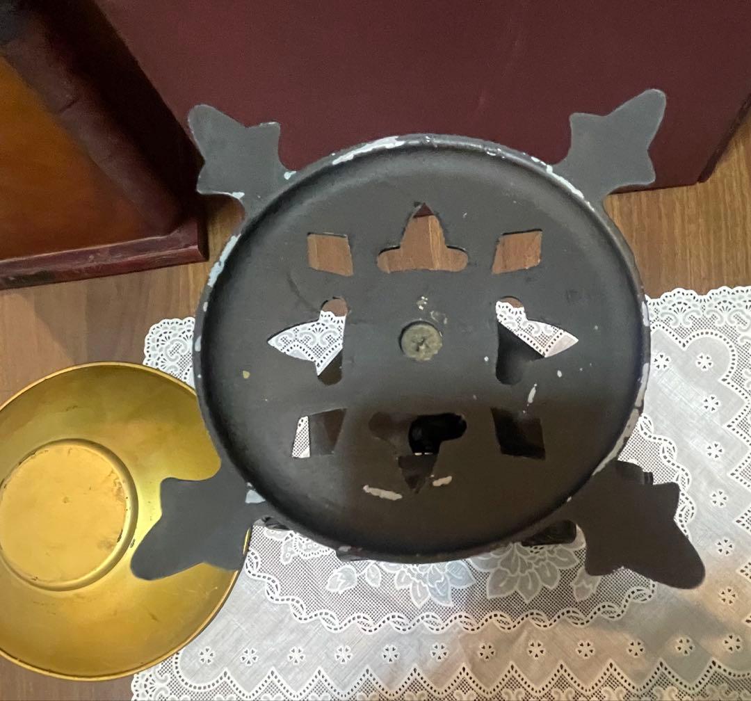【スウェーデン製】EKS アンティーク調キッチンスケール3kg真鍮皿付インテリア