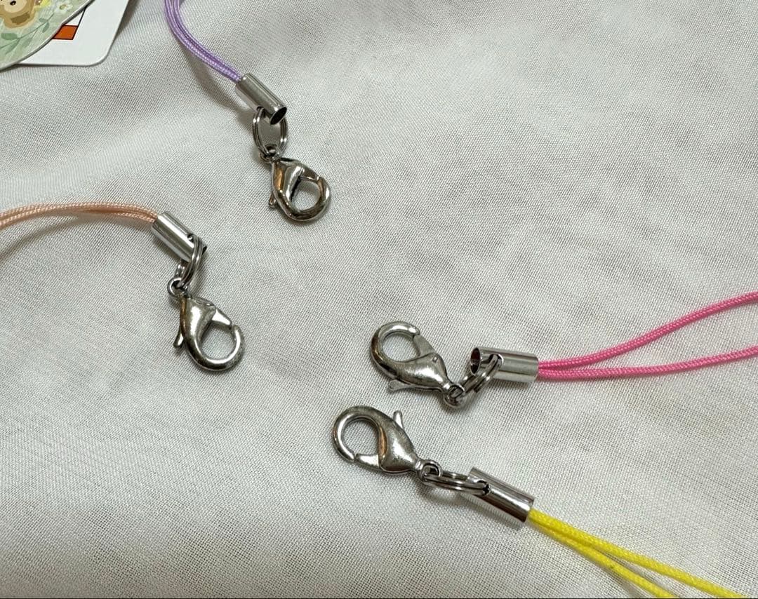 ダッフィーフレンズ　スプリングインブルーム　ぬいぐるみストラップ