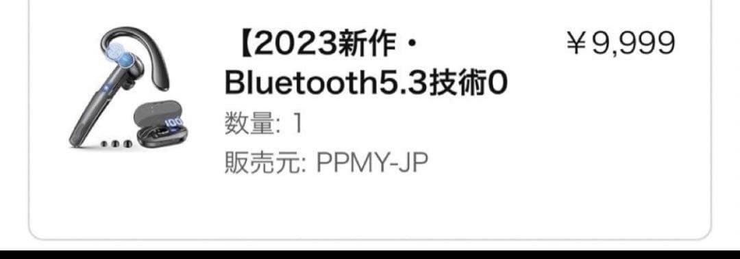 新品！定価9999円！Bluetoothイヤホン