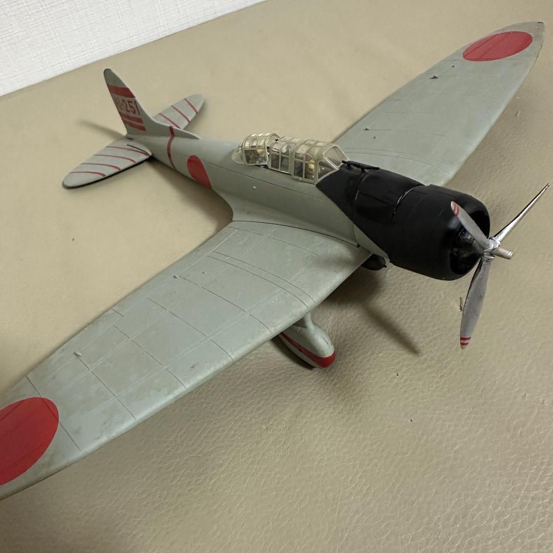 日本海軍機 模型 2機セット零式艦上戦闘機 ＆ 赤とんぼ