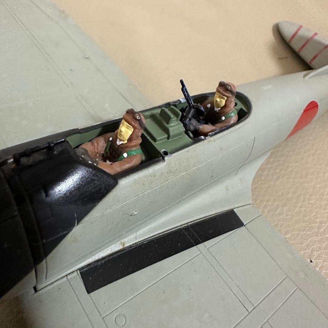 日本海軍機 模型 2機セット零式艦上戦闘機 ＆ 赤とんぼ