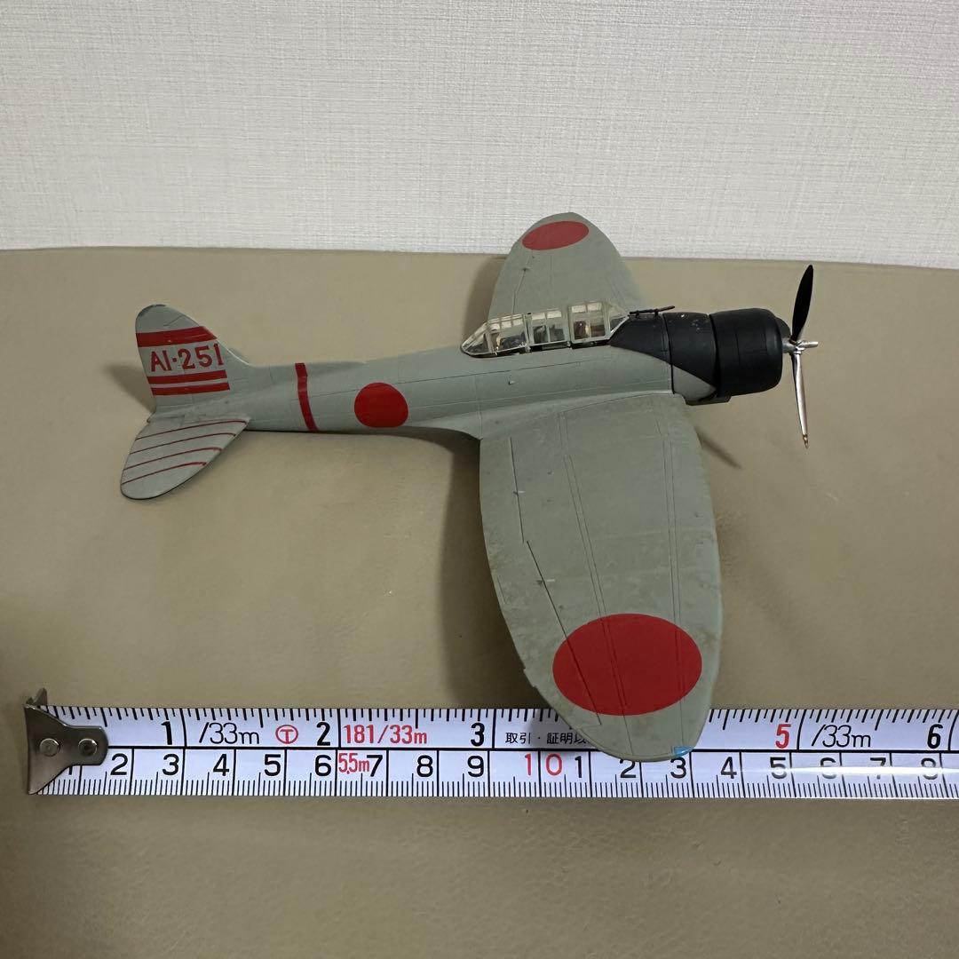 日本海軍機 模型 2機セット零式艦上戦闘機 ＆ 赤とんぼ