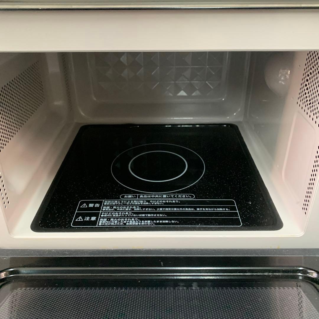 【美品】 24年製　Haier ハイアール 電子レンジ JM-FH18NJ-K