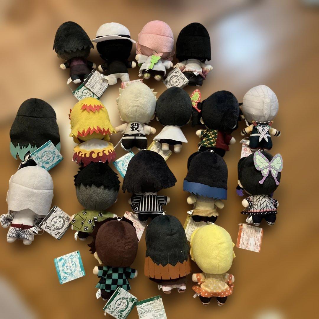 鬼滅の刃 ともぬい 18体セット　マスコット　キーホルダー　美品　ぬいぐるみ