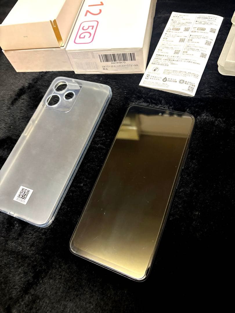 Xiaomi Redmi 12 5G 本体 透明ケース付き