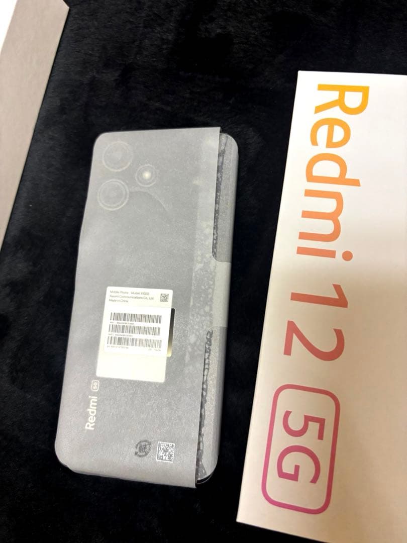 Xiaomi Redmi 12 5G 本体 透明ケース付き