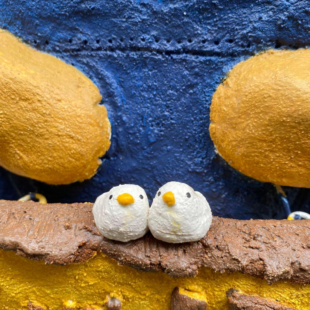 くまさん　モルタル造形