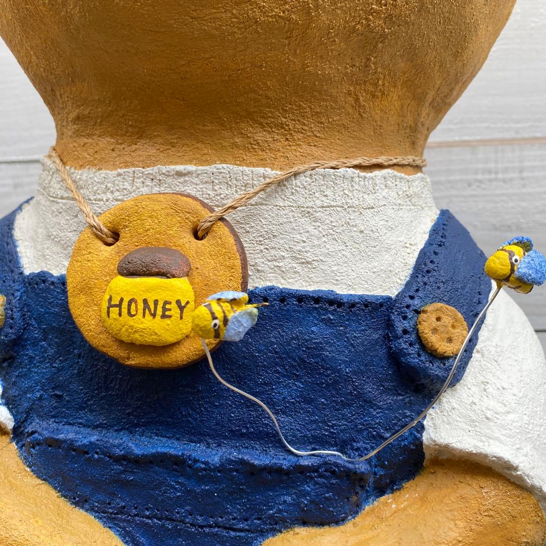 くまさん　モルタル造形