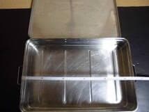 蓋付きアルミケース　550x370x85 調理器具