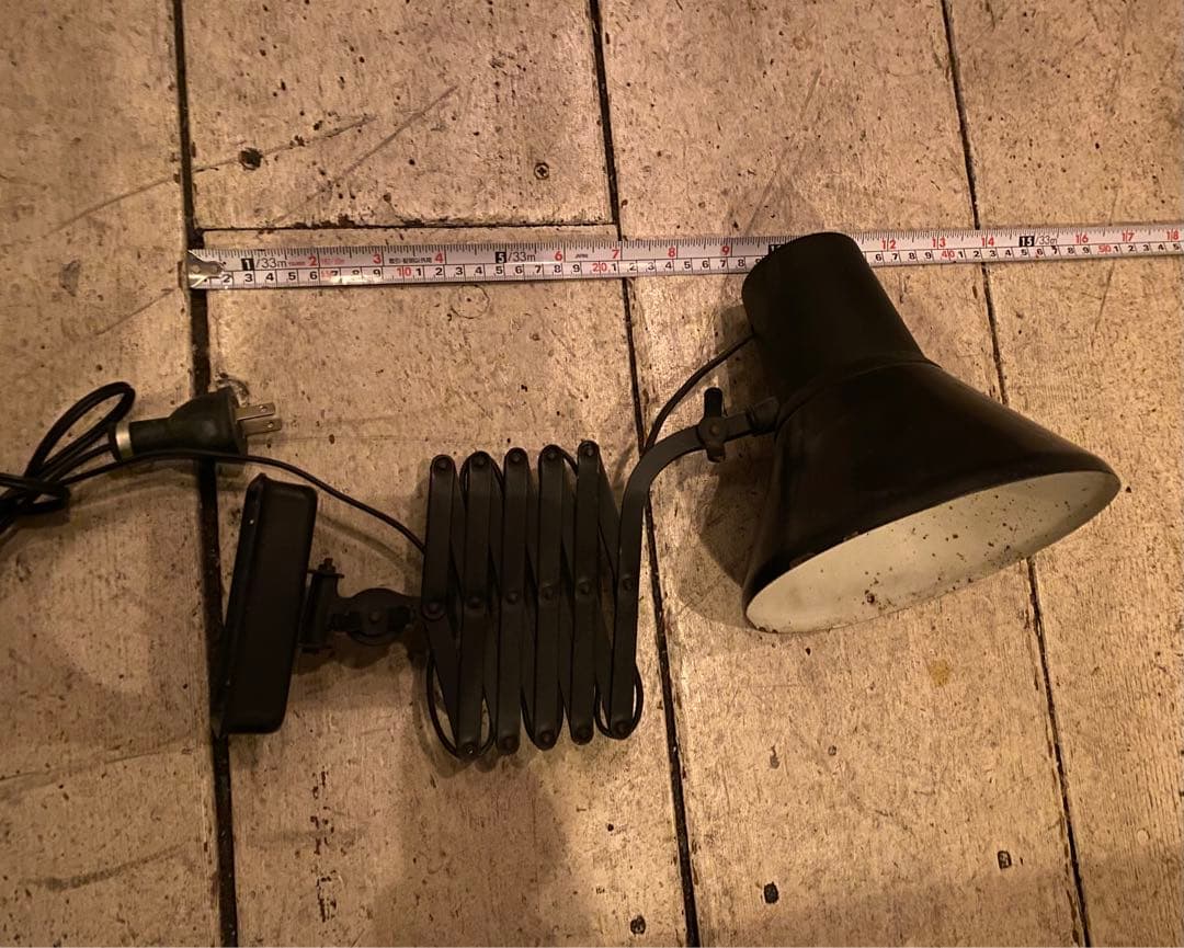 ヴィンテージ シザーランプ インダストリアル アトリエ アンティーク 店舗什器