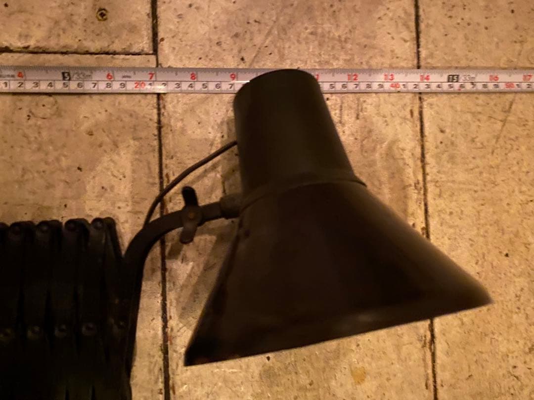 ヴィンテージ シザーランプ インダストリアル アトリエ アンティーク 店舗什器